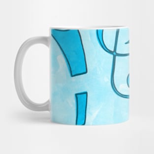 Blue melody Mug